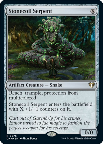 Stonecoil Serpent [Commander Masters] - The Mythic Store | 24h Order Processing