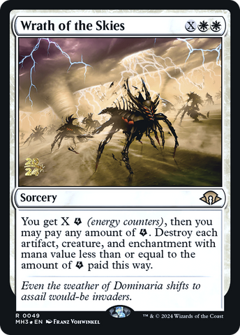Wrath of the Skies [Modern Horizons 3 Prerelease Promos] - The Mythic Store | 24h Order Processing