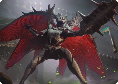 Phyrexian Vindicator Art Card [Phyrexia: All Will Be One Art Series] - The Mythic Store | 24h Order Processing