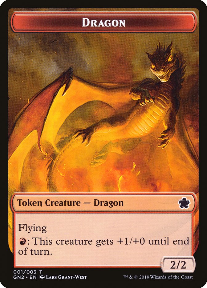 Dragon Token (001/003) [Game Night 2019 Tokens] - The Mythic Store | 24h Order Processing