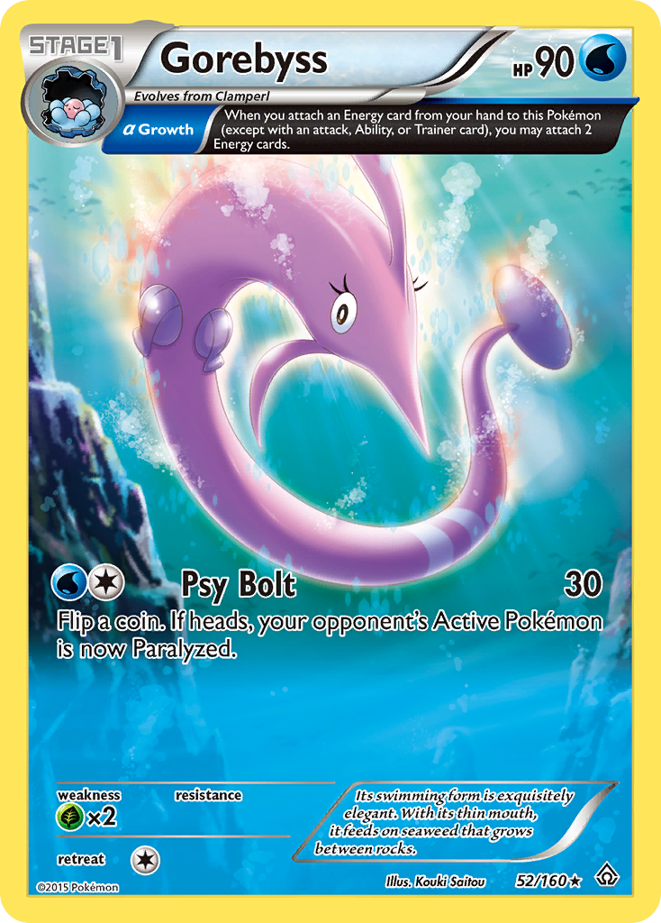 Gorebyss (52/160) [XY: Primal Clash] - The Mythic Store | 24h Order Processing