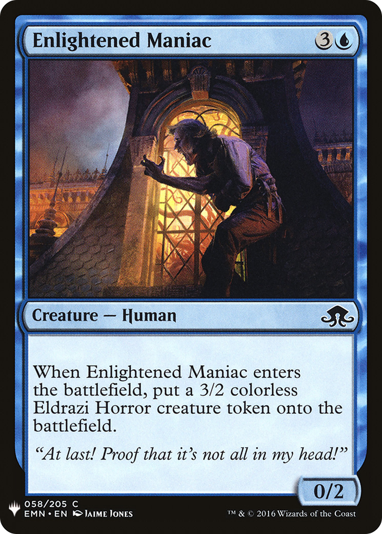 Enlightened Maniac [Mystery Booster] - The Mythic Store | 24h Order Processing