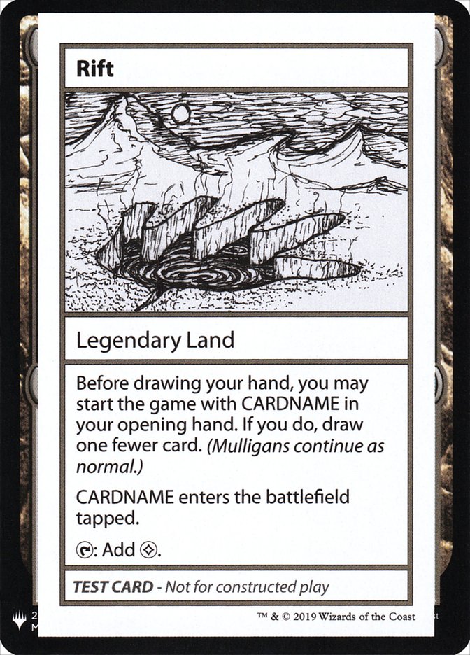 Rift [Mystery Booster Playtest Cards] - The Mythic Store | 24h Order Processing