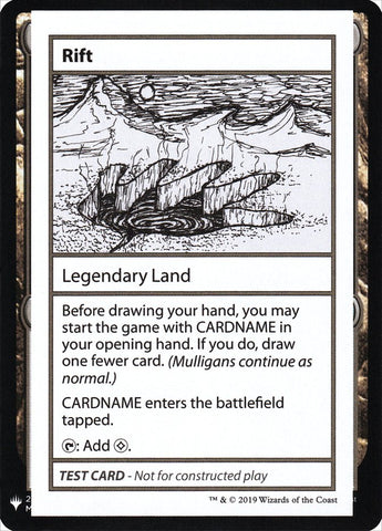 Rift [Mystery Booster Playtest Cards] - The Mythic Store | 24h Order Processing