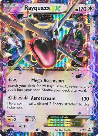 Rayquaza EX (XY69) (Jumbo Card) [XY: Black Star Promos] - The Mythic Store | 24h Order Processing