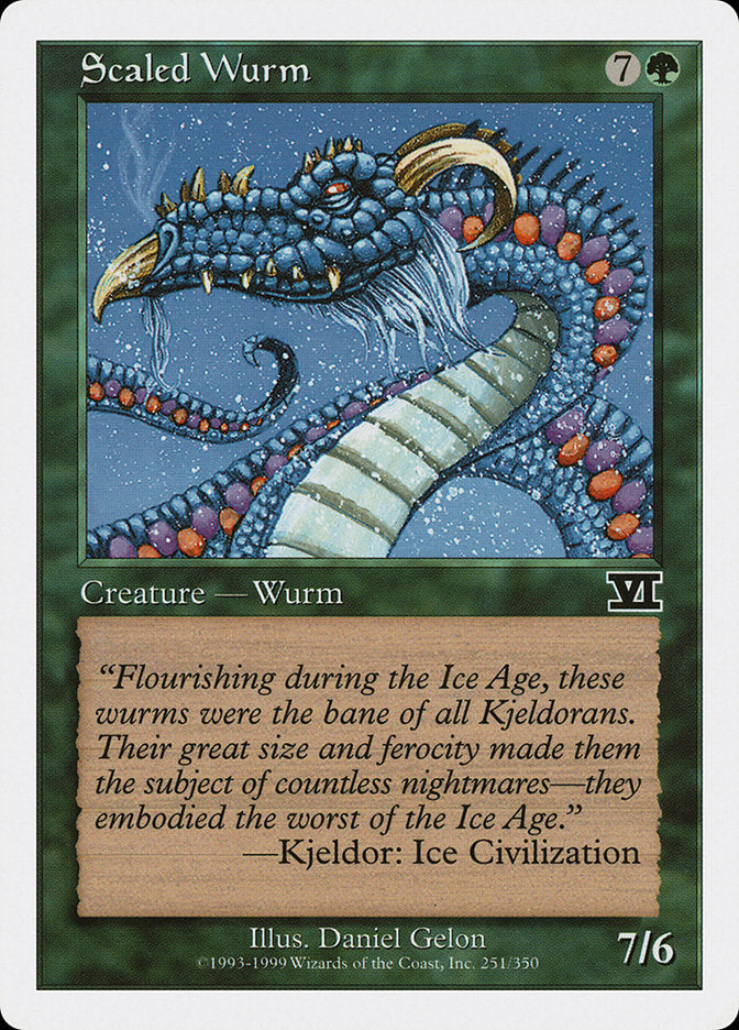 Scaled Wurm [Classic Sixth Edition] - The Mythic Store | 24h Order Processing