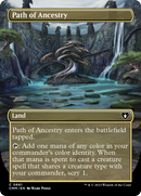 Path of Ancestry (Borderless Alternate Art) [Commander Masters] - The Mythic Store | 24h Order Processing