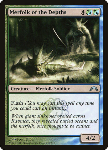 Merfolk of the Depths [Gatecrash] - The Mythic Store | 24h Order Processing