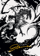 Skithiryx, the Blight Dragon Art Card (Gold-Stamped Signature) [March of the Machine Art Series] - The Mythic Store | 24h Order Processing