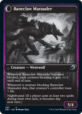 Baneblade Scoundrel // Baneclaw Marauder [Innistrad: Double Feature] - The Mythic Store | 24h Order Processing