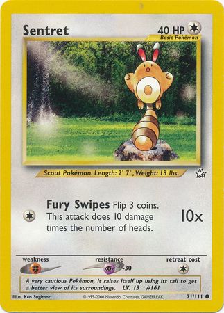 Sentret (71/111) [Neo Genesis Unlimited] - The Mythic Store | 24h Order Processing