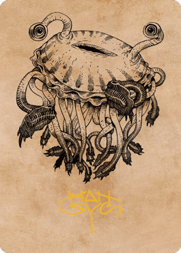Gluntch, the Bestower Art Card (Gold-Stamped Signature) [Commander Legends: Battle for Baldur's Gate Art Series] - The Mythic Store | 24h Order Processing