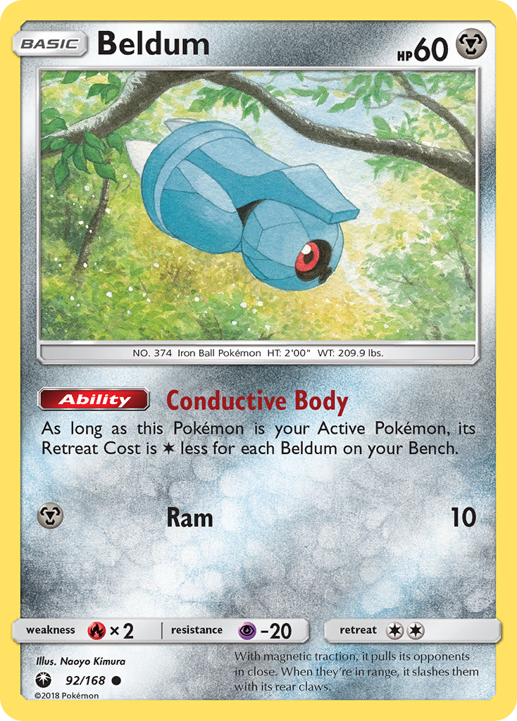 Beldum (92/168) [Sun & Moon: Celestial Storm] - The Mythic Store | 24h Order Processing
