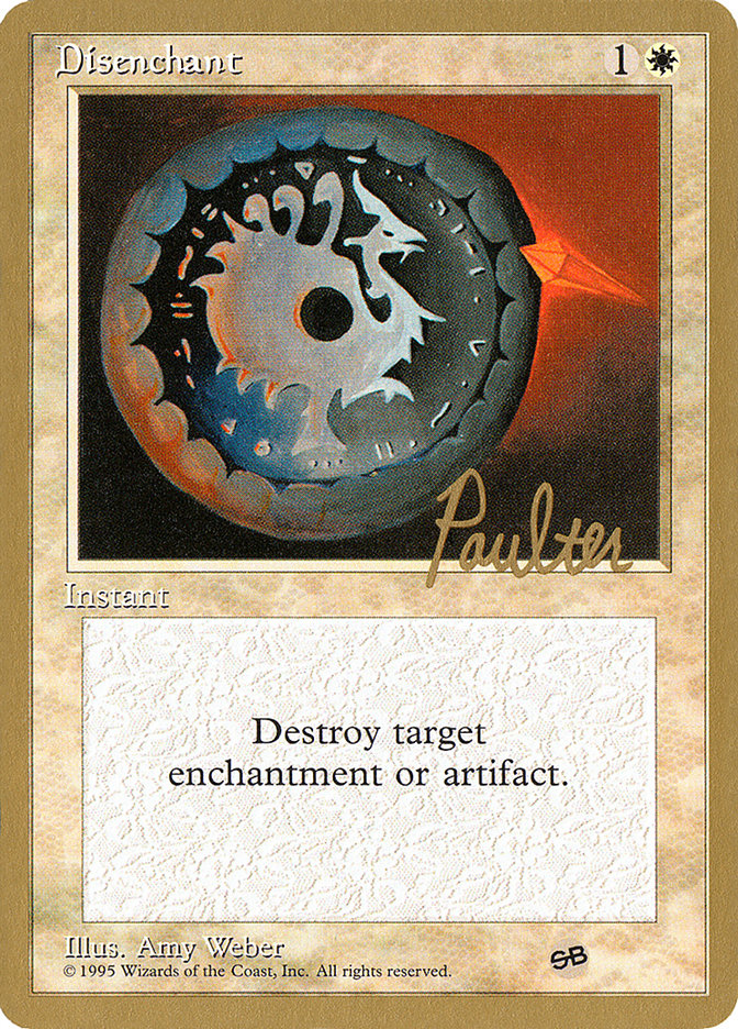 Disenchant (Preston Poulter) (SB) [Pro Tour Collector Set] - The Mythic Store | 24h Order Processing