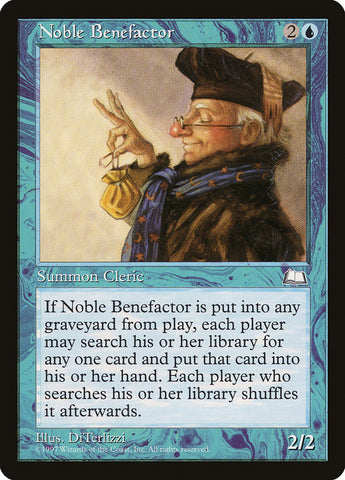 Noble Benefactor [Weatherlight] - The Mythic Store | 24h Order Processing