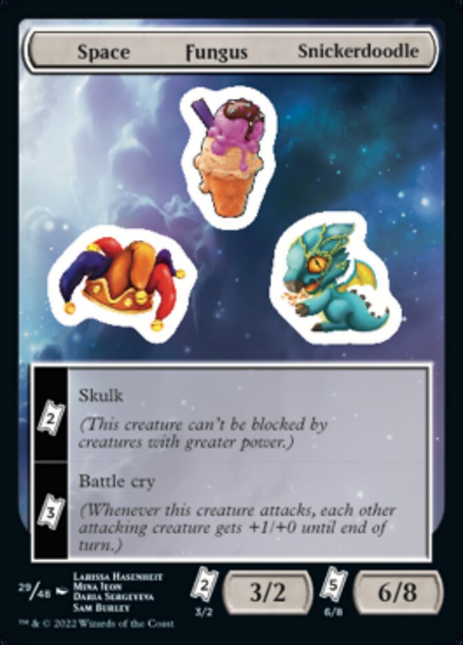 Space Fungus Snickerdoodle [Unfinity Stickers] - The Mythic Store | 24h Order Processing