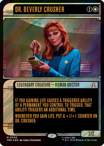 Dr. Beverly Crusher (Showcase) (Surge Foil) [Star Trek] - The Mythic Store | 24h Order Processing