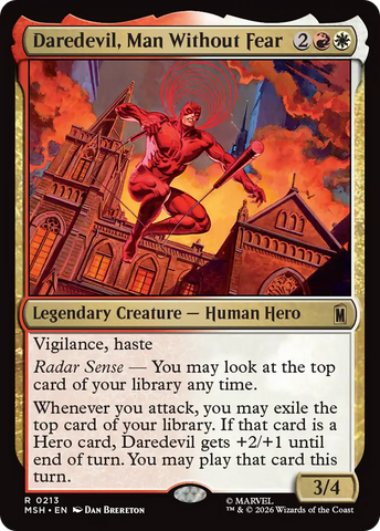 Daredevil, Man Without Fear [Marvel Super Heroes] - The Mythic Store | 24h Order Processing