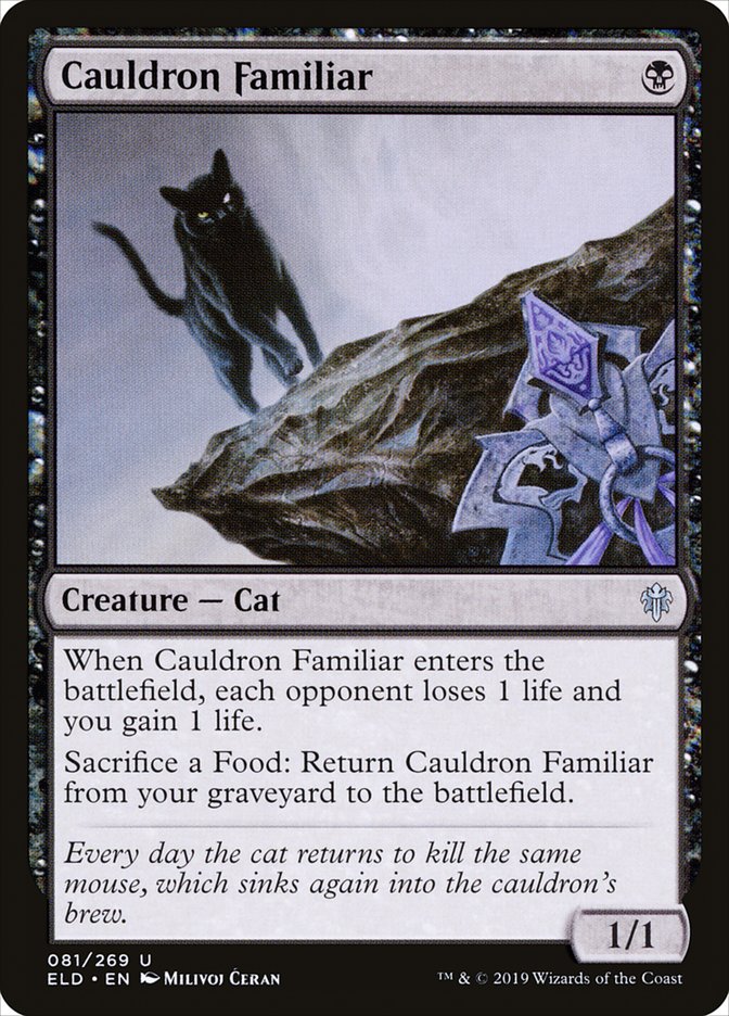 Cauldron Familiar [Throne of Eldraine] - The Mythic Store | 24h Order Processing