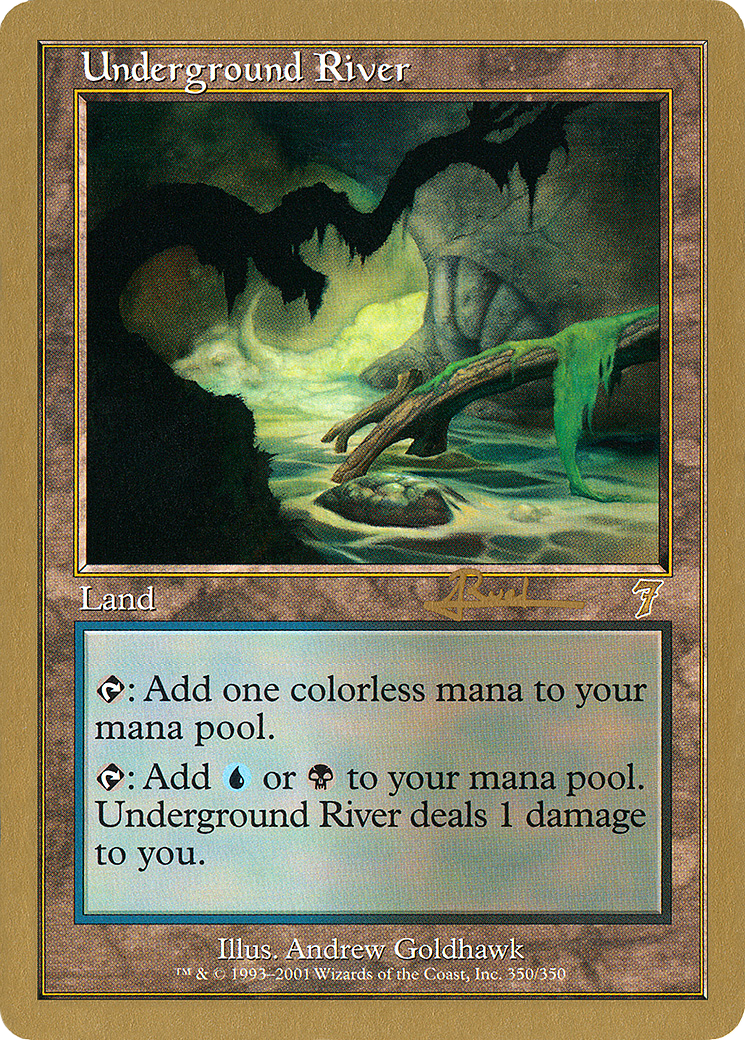Underground River (Antoine Ruel) [World Championship Decks 2001] - The Mythic Store | 24h Order Processing