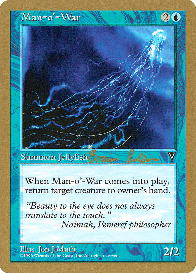 Man-o'-War (Brian Selden) [World Championship Decks 1998] - The Mythic Store | 24h Order Processing