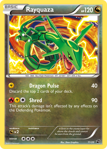 Rayquaza (11/20) [Black & White: Dragon Vault] - The Mythic Store | 24h Order Processing