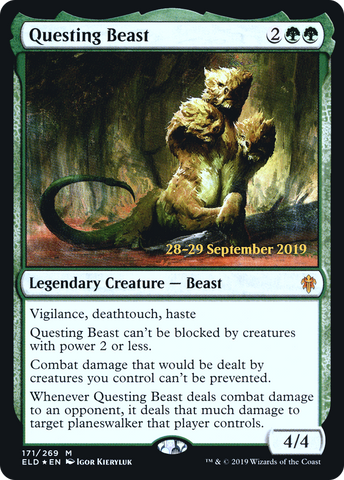 Questing Beast [Throne of Eldraine Prerelease Promos] - The Mythic Store | 24h Order Processing