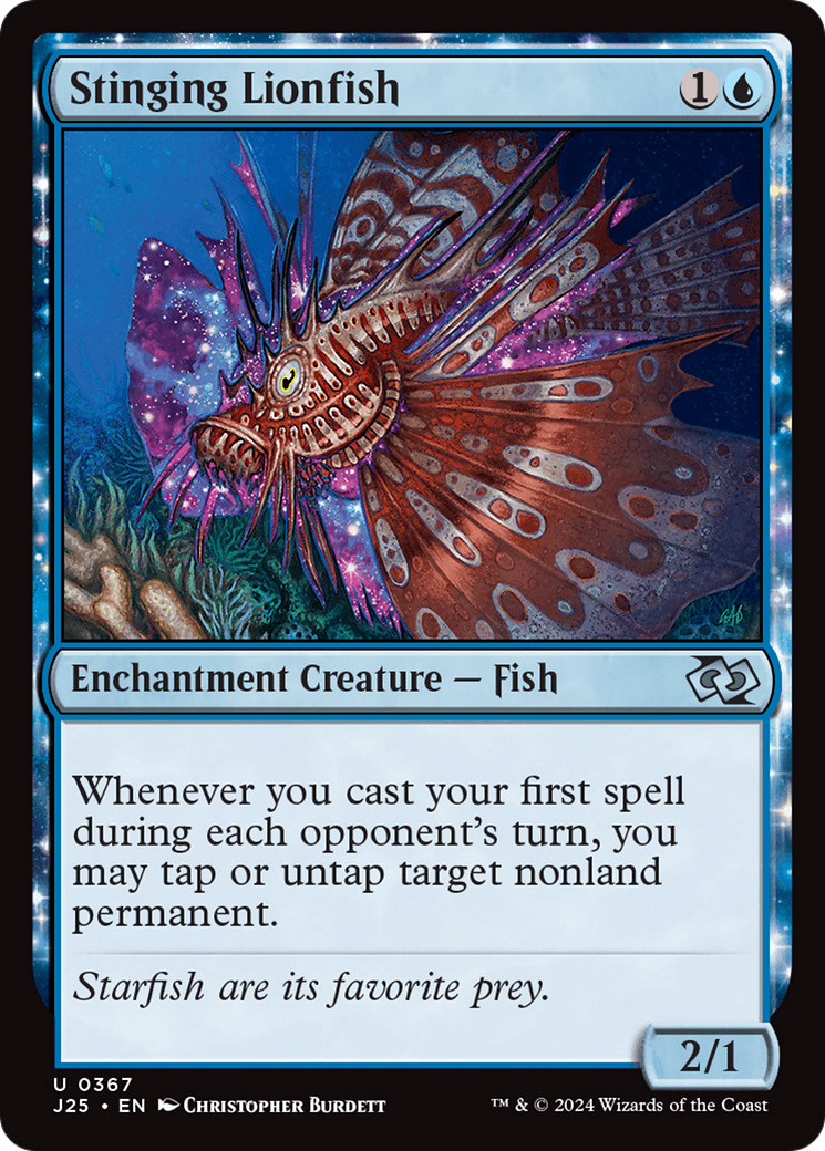 Stinging Lionfish [Foundations Jumpstart] - The Mythic Store | 24h Order Processing