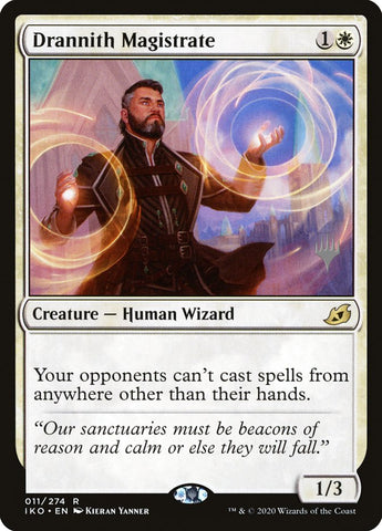 Drannith Magistrate (Promo Pack) [Ikoria: Lair of Behemoths Promos] - The Mythic Store | 24h Order Processing