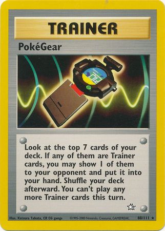PokeGear (88/111) [Neo Genesis Unlimited] - The Mythic Store | 24h Order Processing