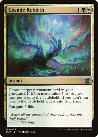 Cosmic Rebirth [March of the Machine: The Aftermath] - The Mythic Store | 24h Order Processing