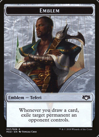 Teferi, Hero of Dominaria Emblem [Mythic Edition Tokens] - The Mythic Store | 24h Order Processing