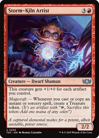 Storm-Kiln Artist [Tarkir: Dragonstorm Commander] - The Mythic Store | 24h Order Processing