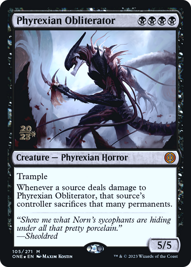 Phyrexian Obliterator [Phyrexia: All Will Be One Prerelease Promos] - The Mythic Store | 24h Order Processing