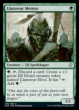 Llanowar Mentor [Time Spiral Remastered] - The Mythic Store | 24h Order Processing