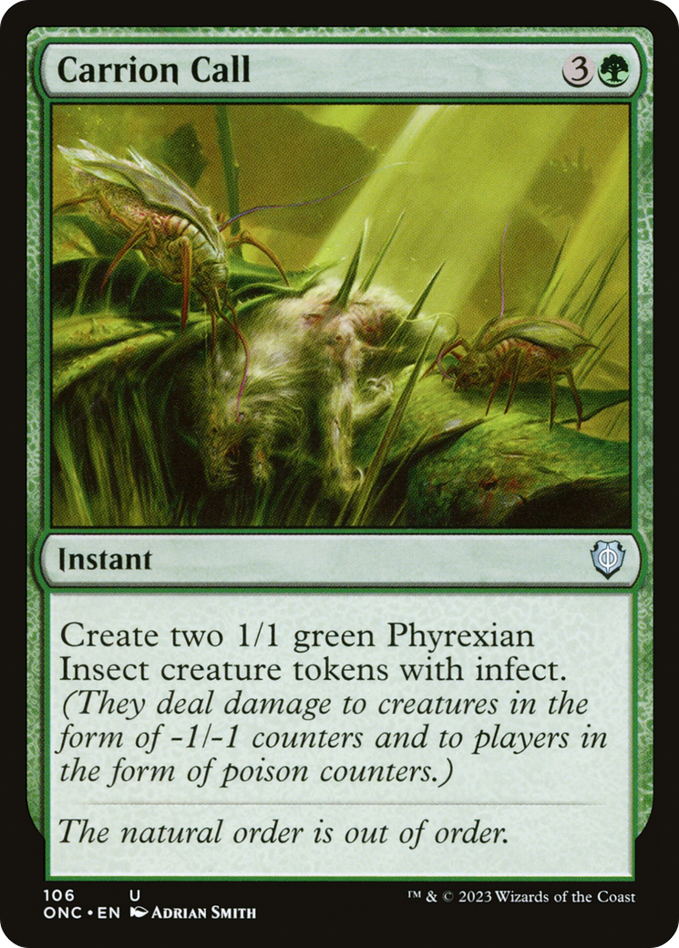 Carrion Call [Phyrexia: All Will Be One Commander] - The Mythic Store | 24h Order Processing