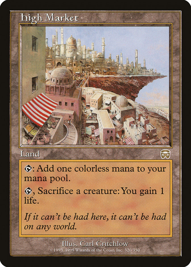 High Market [Mercadian Masques] - The Mythic Store | 24h Order Processing