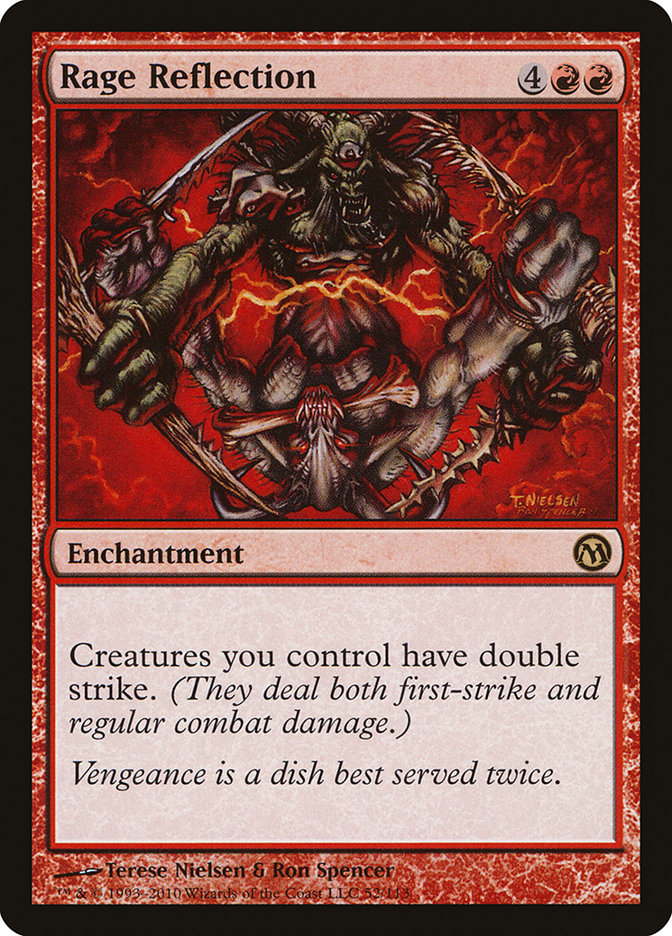 Rage Reflection [Duels of the Planeswalkers] - The Mythic Store | 24h Order Processing