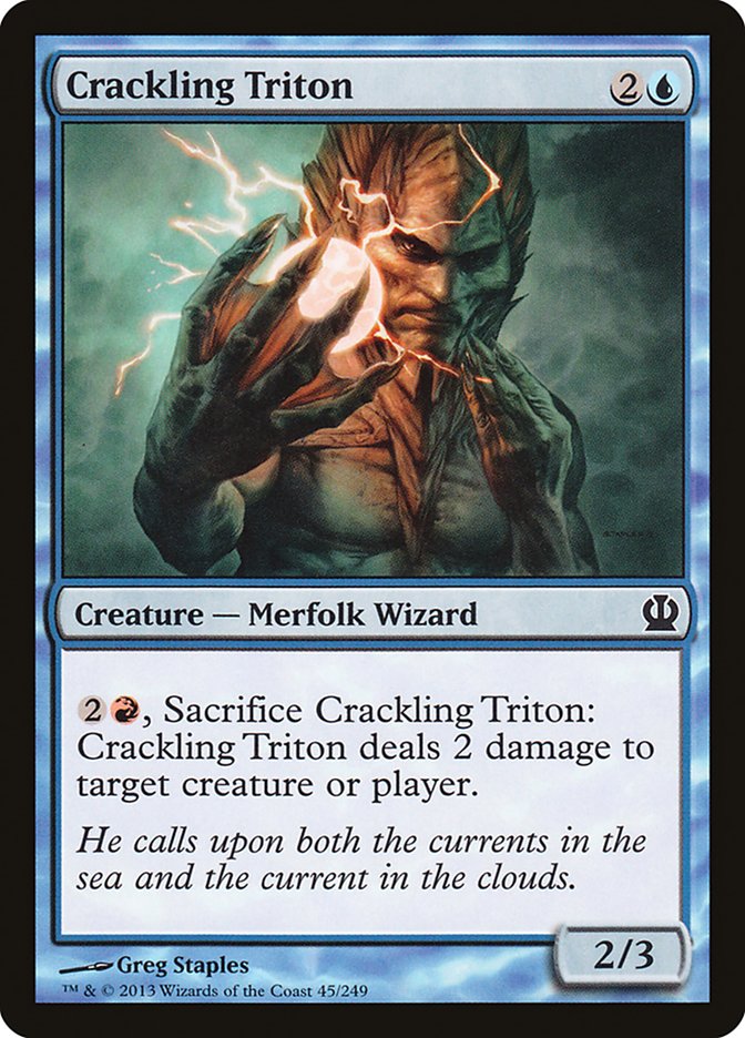 Crackling Triton [Theros] - The Mythic Store | 24h Order Processing