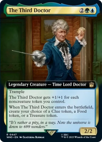 The Third Doctor (Extended Art) [Doctor Who] - The Mythic Store | 24h Order Processing