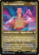 Ghen, Arcanum Weaver (Etched) [Commander Legends] - The Mythic Store | 24h Order Processing