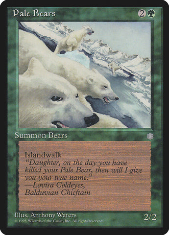 Pale Bears [Ice Age] - The Mythic Store | 24h Order Processing