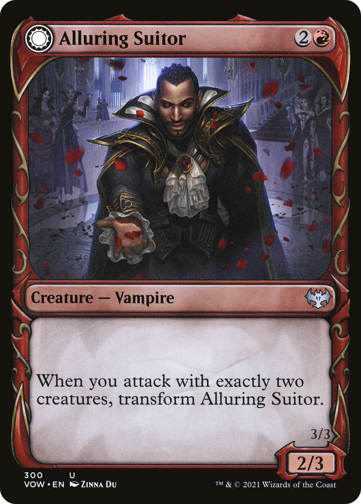Alluring Suitor // Deadly Dancer (Showcase Fang Frame) [Innistrad: Crimson Vow] - The Mythic Store | 24h Order Processing