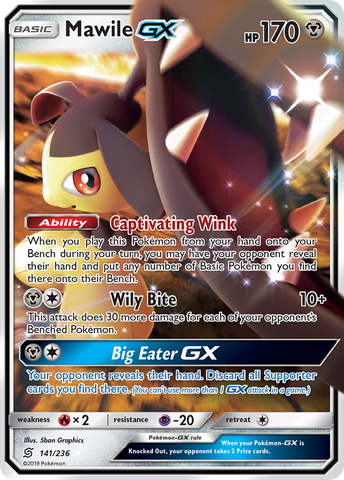 Mawile GX (141/236) [Sun & Moon: Unified Minds] - The Mythic Store | 24h Order Processing