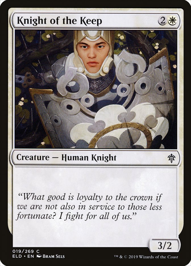 Knight of the Keep [Throne of Eldraine] - The Mythic Store | 24h Order Processing