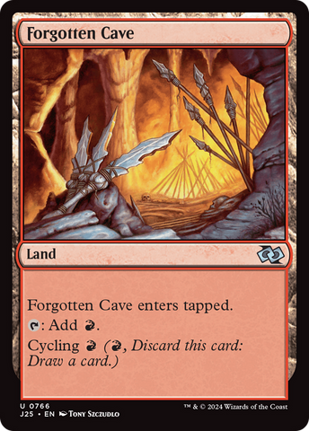Forgotten Cave [Foundations Jumpstart] - The Mythic Store | 24h Order Processing