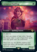 Delighted Halfling (Extended Art) [The Lord of the Rings: Tales of Middle-Earth] - The Mythic Store | 24h Order Processing