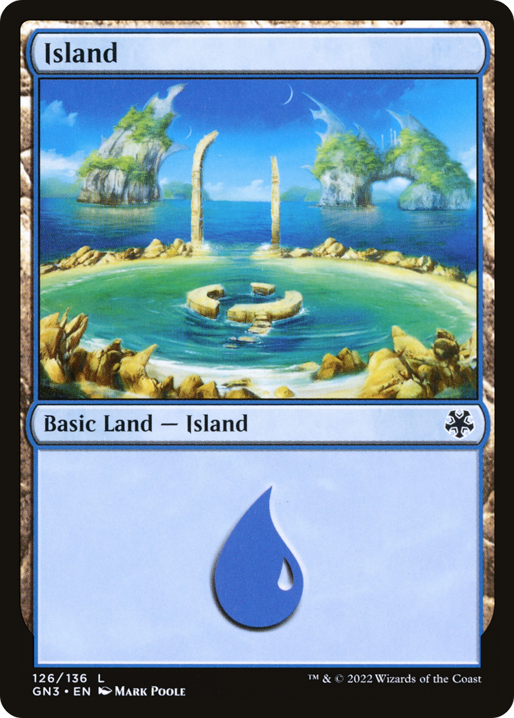 Island (126) [Game Night: Free-for-All] - The Mythic Store | 24h Order Processing