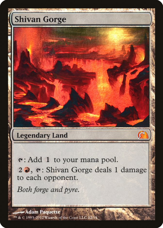 Shivan Gorge [From the Vault: Realms] - The Mythic Store | 24h Order Processing