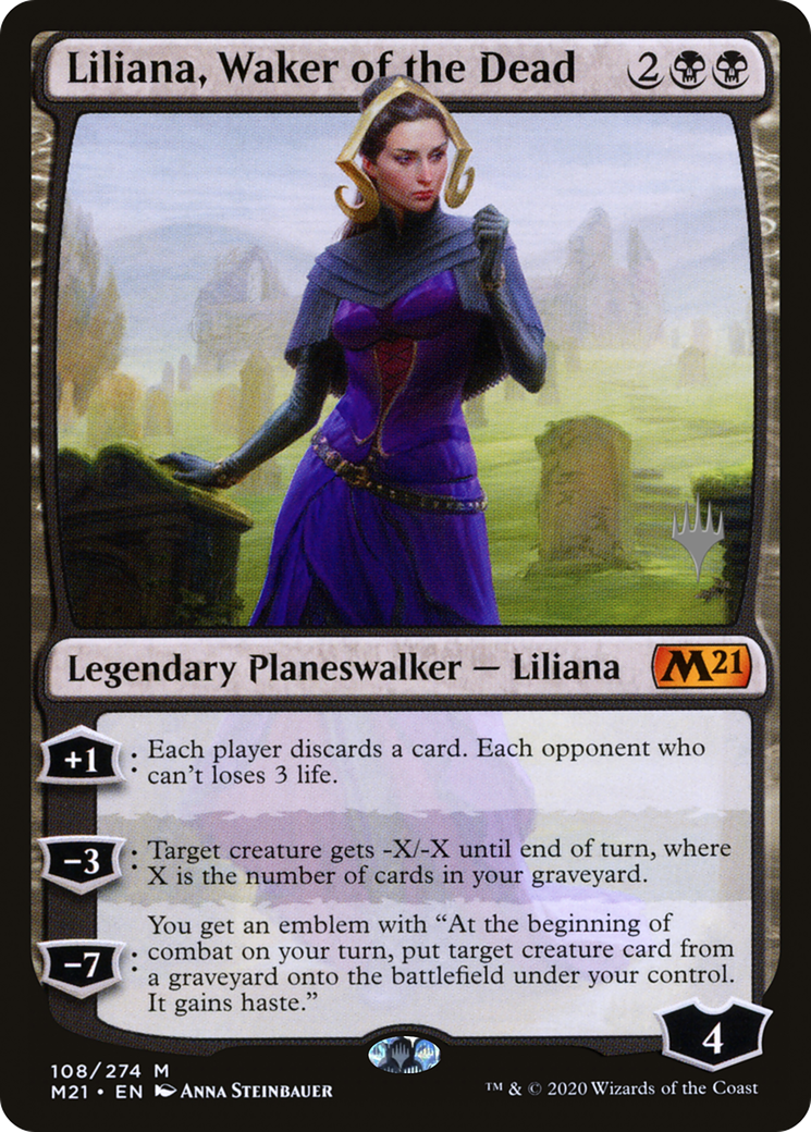 Liliana, Waker of the Dead (Promo Pack) [Core Set 2021 Promos] - The Mythic Store | 24h Order Processing